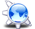 Konqueror big transparent logo