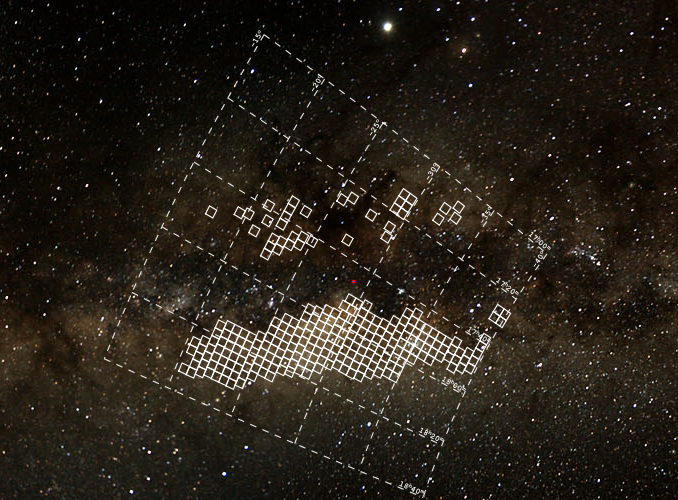 Milky Way Bulge OGLE III fields