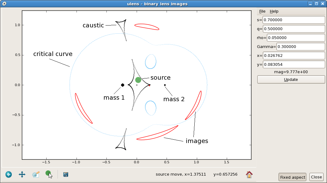 Screenshot of ulens-binary-images.py