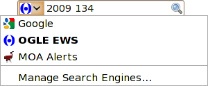 Search Engines list above